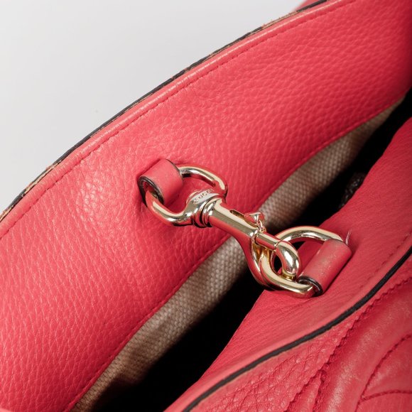 Gucci Soho Tote Coral - Picture 7 of 9